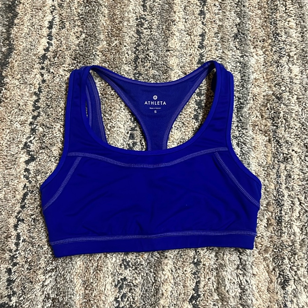 Athleta Purplish Blue Sports Bra